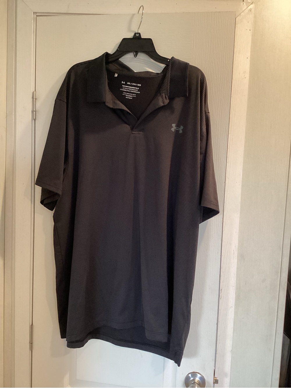 Under Armour Men's Dark Grey Performance Polo 4XL EUC